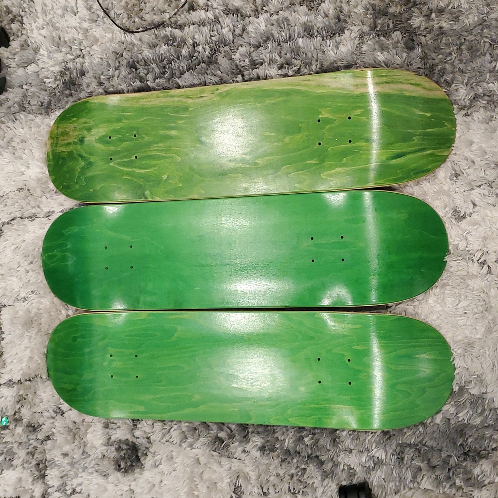 BBS/Generator 8.25S Blank Skateboard Deck 3-Pack (SOLD OUT ONLINE)